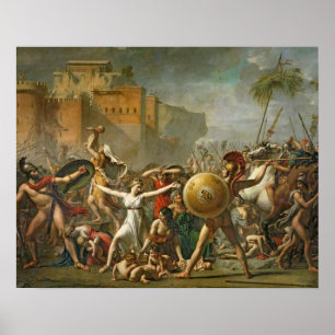 The Sabine Women, 1799 Poster
