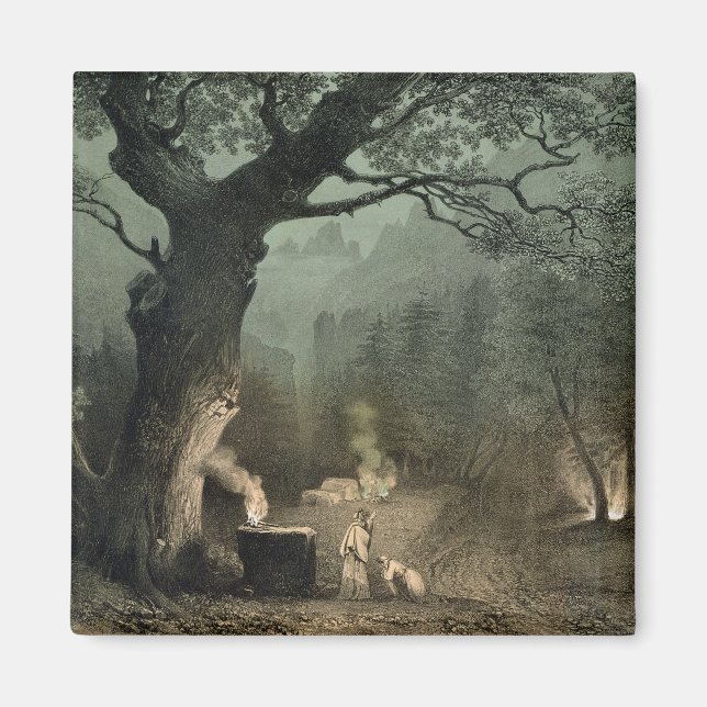 The Sacred Grove of the Druids Magnet (Front)