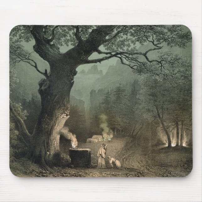 The Sacred Grove of the Druids Mouse Pad (Front)