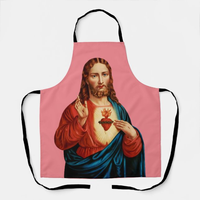 The Sacred Heart of Jesus Apron (Front)