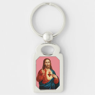 The Sacred Heart of Jesus Key Ring