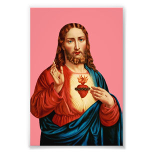 The Sacred Heart of Jesus Photo Print