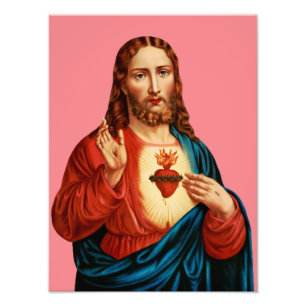 The Sacred Heart of Jesus Photo Print
