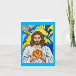 The Sacred Heart of Jesus Thank You Card