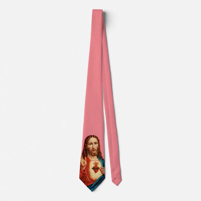 The Sacred Heart of Jesus Tie (Front)