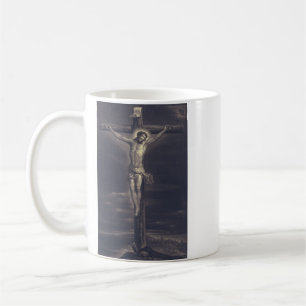 The Sacred Passion Black and White Fine Art Coffee Mug