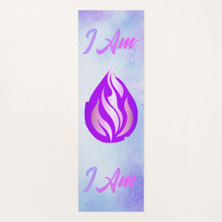 The Sacred Violet Flame - I Am Yoga Mat