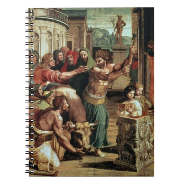 The Sacrifice at Lystra (cartoon for the Sistine C Notebook (Front)