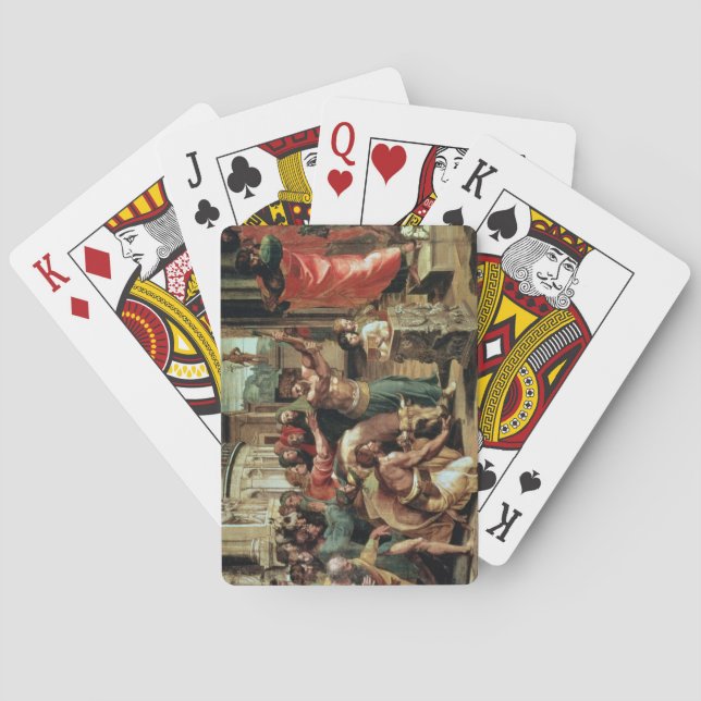 The Sacrifice at Lystra (cartoon for the Sistine C Playing Cards (Back)