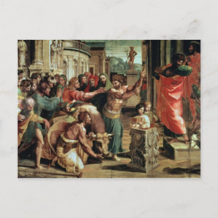 The Sacrifice at Lystra (cartoon for the Sistine C Postcard