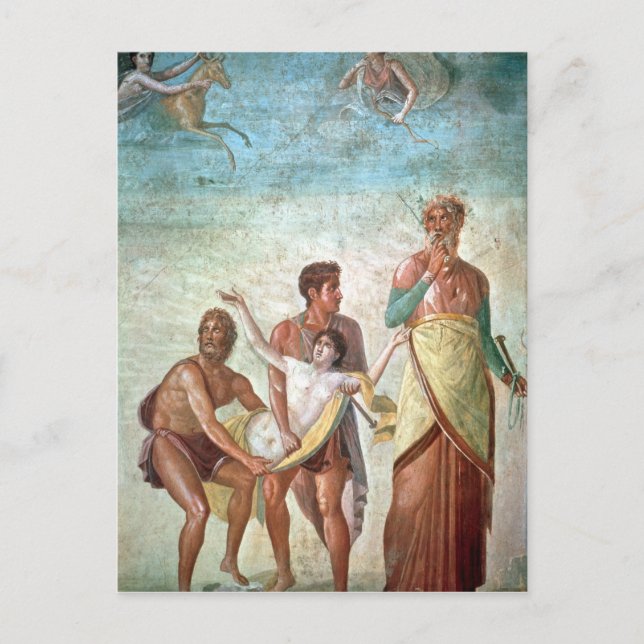 The Sacrifice of Iphigenia Postcard (Front)