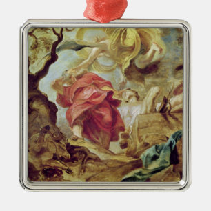 The Sacrifice of Isaac Metal Ornament