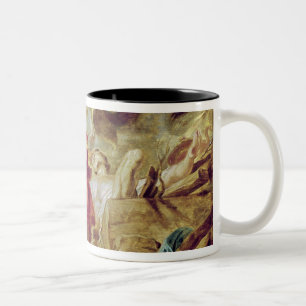 The Sacrifice of Isaac Two-Tone Coffee Mug