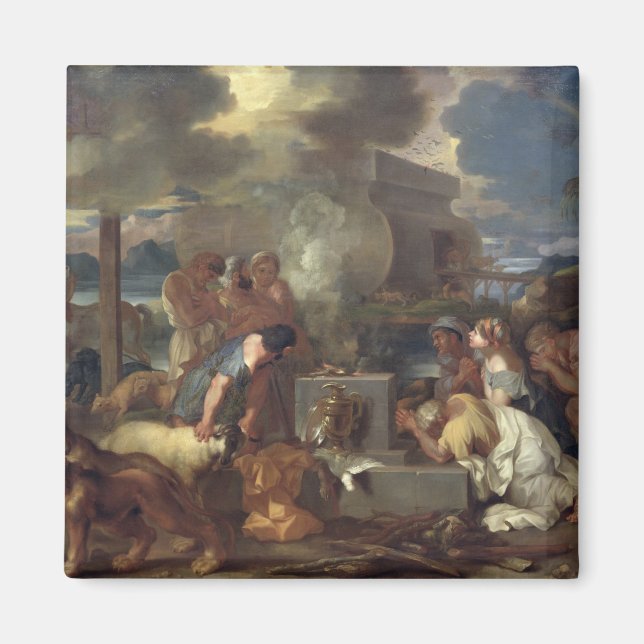 The Sacrifice of Noah, c.1640 Magnet (Front)