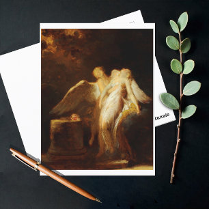 The Sacrifice of the Rose, Fragonard Postcard