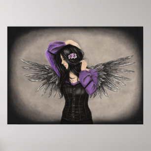 The Sad Heart Angel Poster