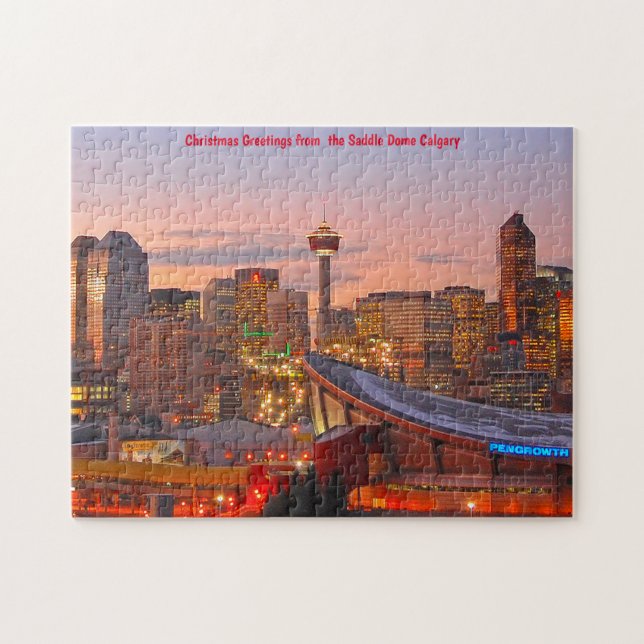 The Saddle Dome Calgary. Jigsaw Puzzle (Horizontal)