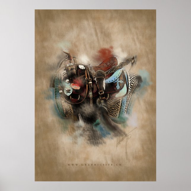 The Saddle - Poster (Front)