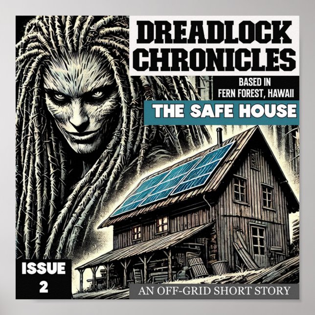 The Safe House DreadLock Chronicles Issue 2 cover Poster (Front)