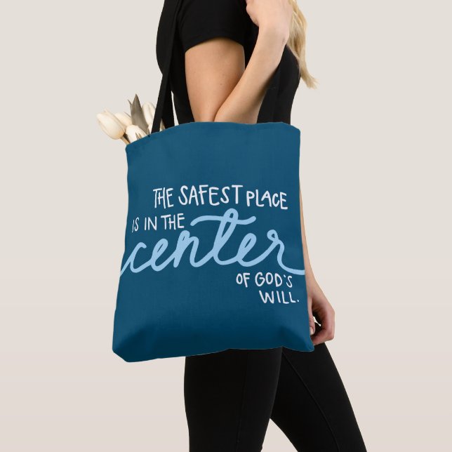 The Safest Place Tote Bag (Close Up)