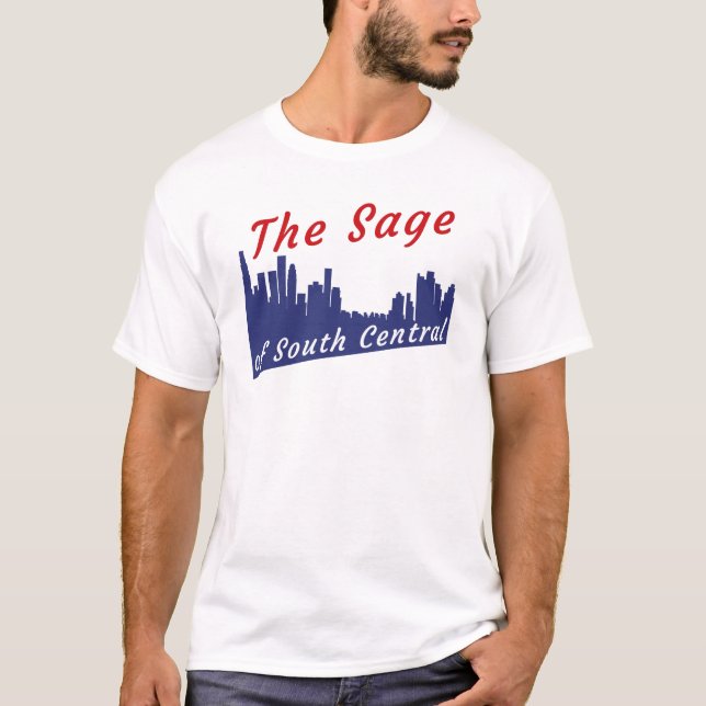 The Sage of South Central Larry Elder California   T-Shirt (Front)