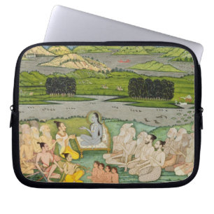 The sage Shuku Deva addressing King Parikshit & a Laptop Sleeve