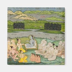 The sage Shuku Deva addressing King Parikshit & a Magnet