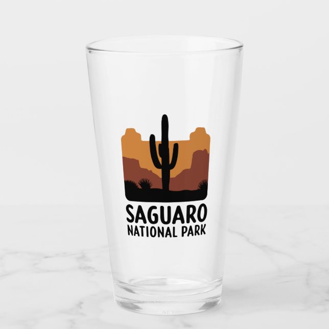 The Saguaro Cactus Glass (Front)