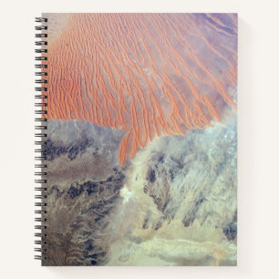 The Sahara Desert In Algeria, North Africa. Notebook