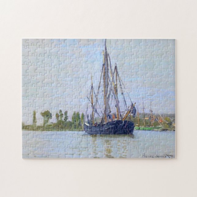 The Sailing Boat Monet Fine Art Jigsaw Puzzle (Horizontal)
