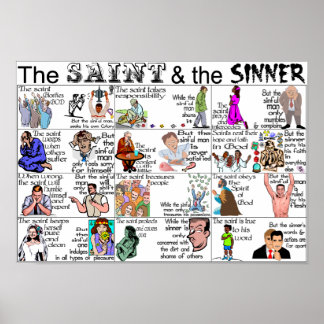 The Saint & the Sinner Poster