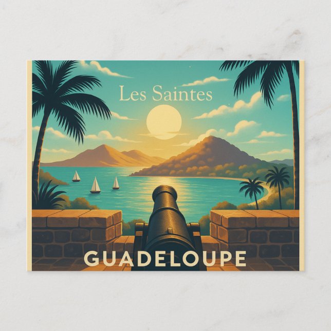 The Saintes Guadeloupe Fort Napoleon Postcard (Front)