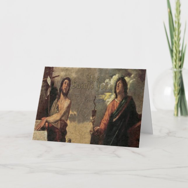 The Saints John Holiday Card (Front)