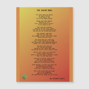 The Salad Bowl Magnetic Card