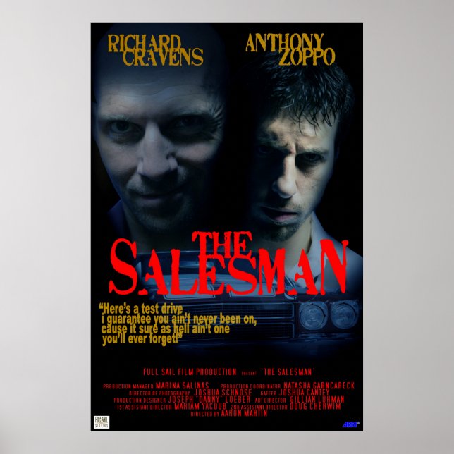 The Salesman Poster (Front)
