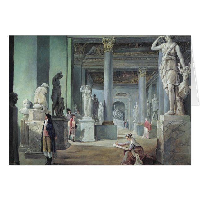 The Salle des Saisons at the Louvre, c. 1802 (Front Horizontal)