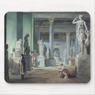 The Salle des Saisons at the Louvre, c. 1802 Mouse Pad