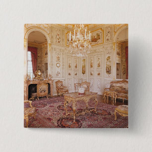 The Salon Chinois, c.1740 15 Cm Square Badge