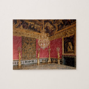 The Salon d'Apollon (Apollo Room) with tapestries Jigsaw Puzzle