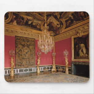 The Salon d'Apollon (Apollo Room) with tapestries Mouse Pad