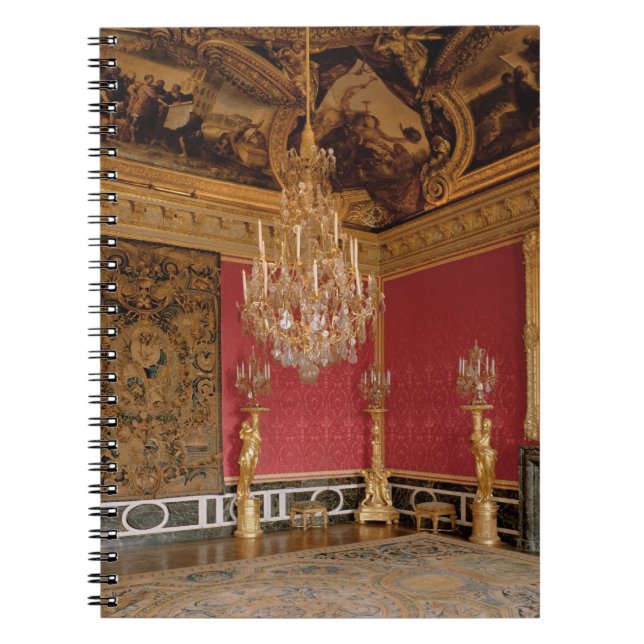 The Salon d'Apollon (Apollo Room) with tapestries Notebook (Front)