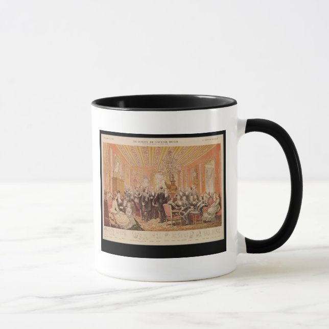 The Salon of Victor Hugo Mug (Right)