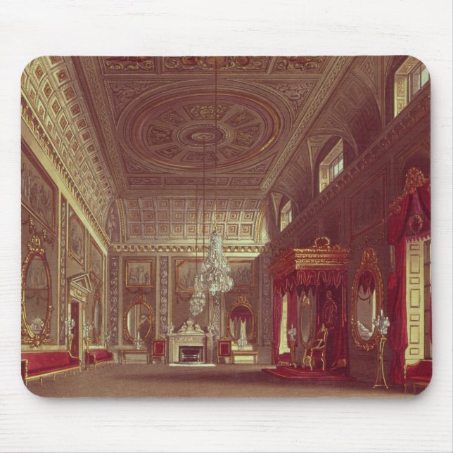 The Saloon, Buckingham Palace Mouse Pad (Front)