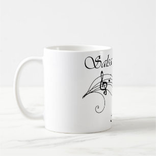 The salsa is my therapy coffee mug