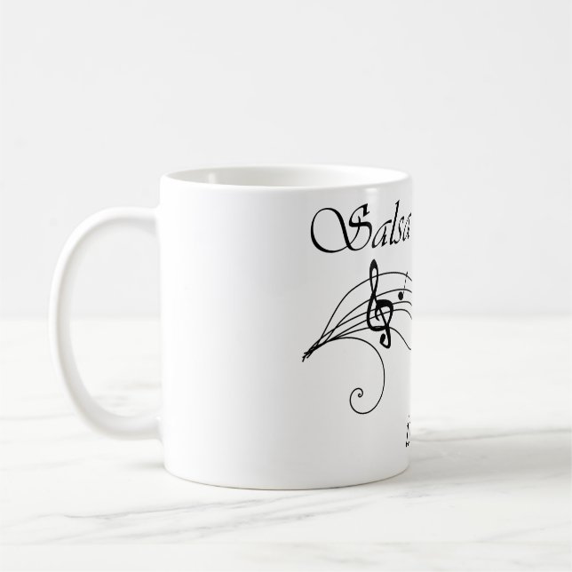 The salsa is my therapy coffee mug (Left)