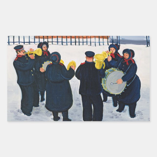 The Salvation Army Band Rectangular Sticker (Front)