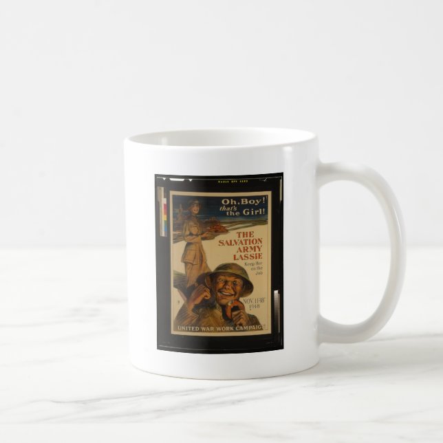 The Salvation Army Lassie Coffee Mug (Right)
