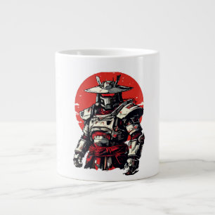 the samurai  large coffee mug