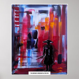 The Samurai's Horizon Painting by Alfred Fox Poster
