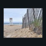 The Sand Dune Beaches of Montauk, NY Postcard<br><div class="desc">The rocky lined beaches of Montauk, Long Island, New York. Located on the most Eastern part of the United States, Montauk was settled in 1660 and is nicknamed "The End". Living on the beaches of Montauk, waking up to beautiful sunrises and sunsets, surfing the waves is just the beginning! The...</div>